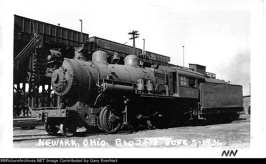 Baltimore & Ohio 2-8-0 #2273